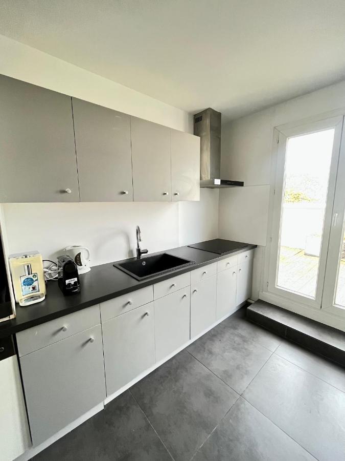 Lagrive - Avec Vue Panoramique Apartment Reims Bagian luar foto